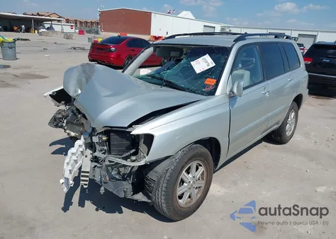 2005 Toyota Highlander V6 из США, поврежденный, VIN JTEGP21A250045103